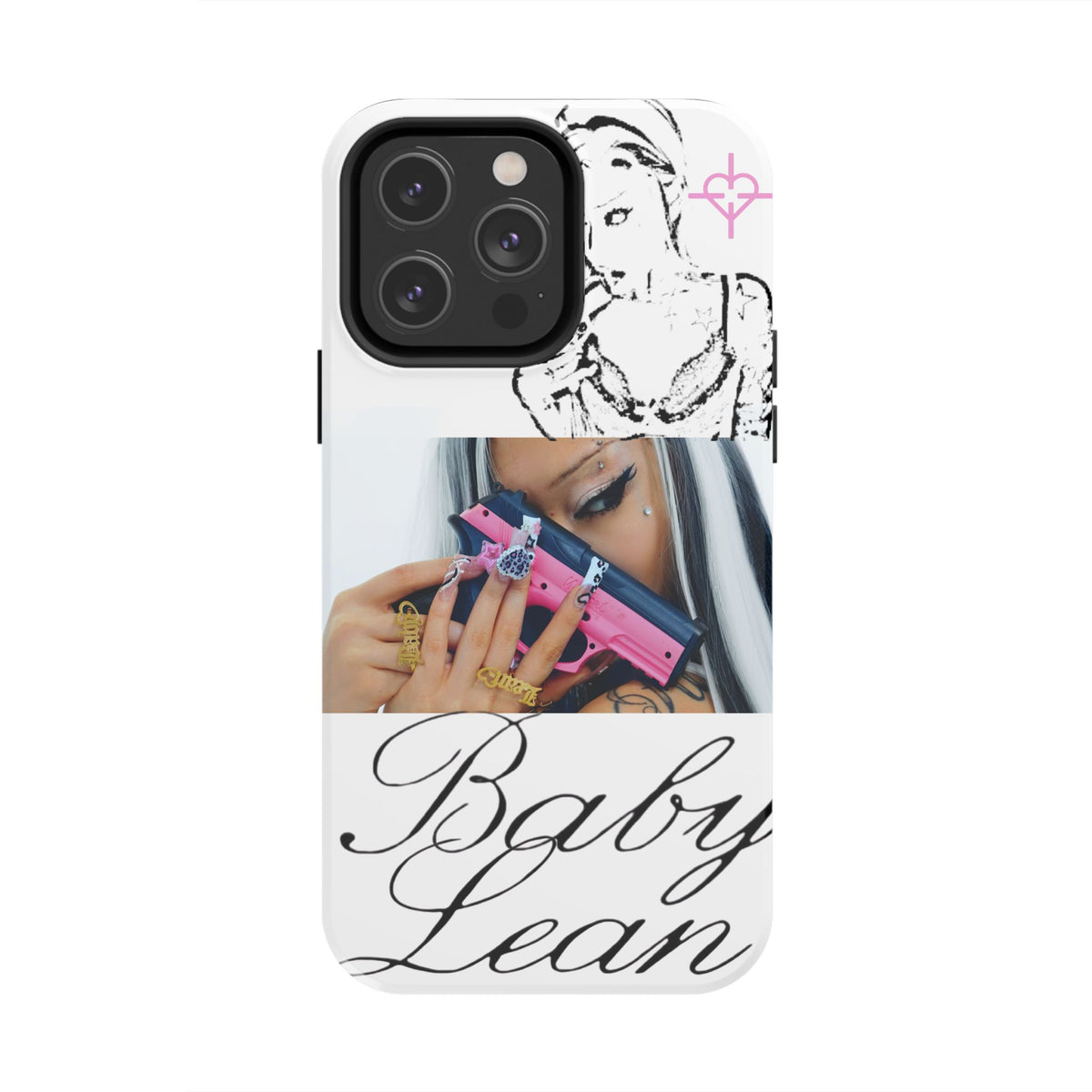 BABY LEAN PRETTY IN PINK PHONE CASE