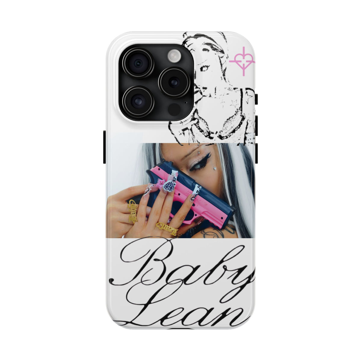 BABY LEAN PRETTY IN PINK PHONE CASE