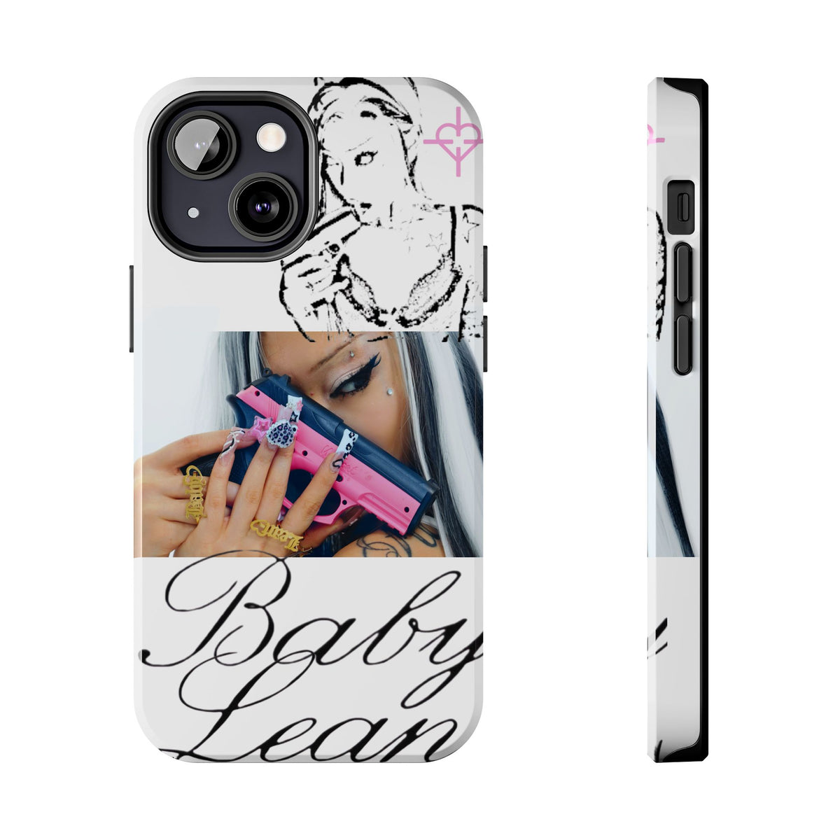 BABY LEAN PRETTY IN PINK PHONE CASE