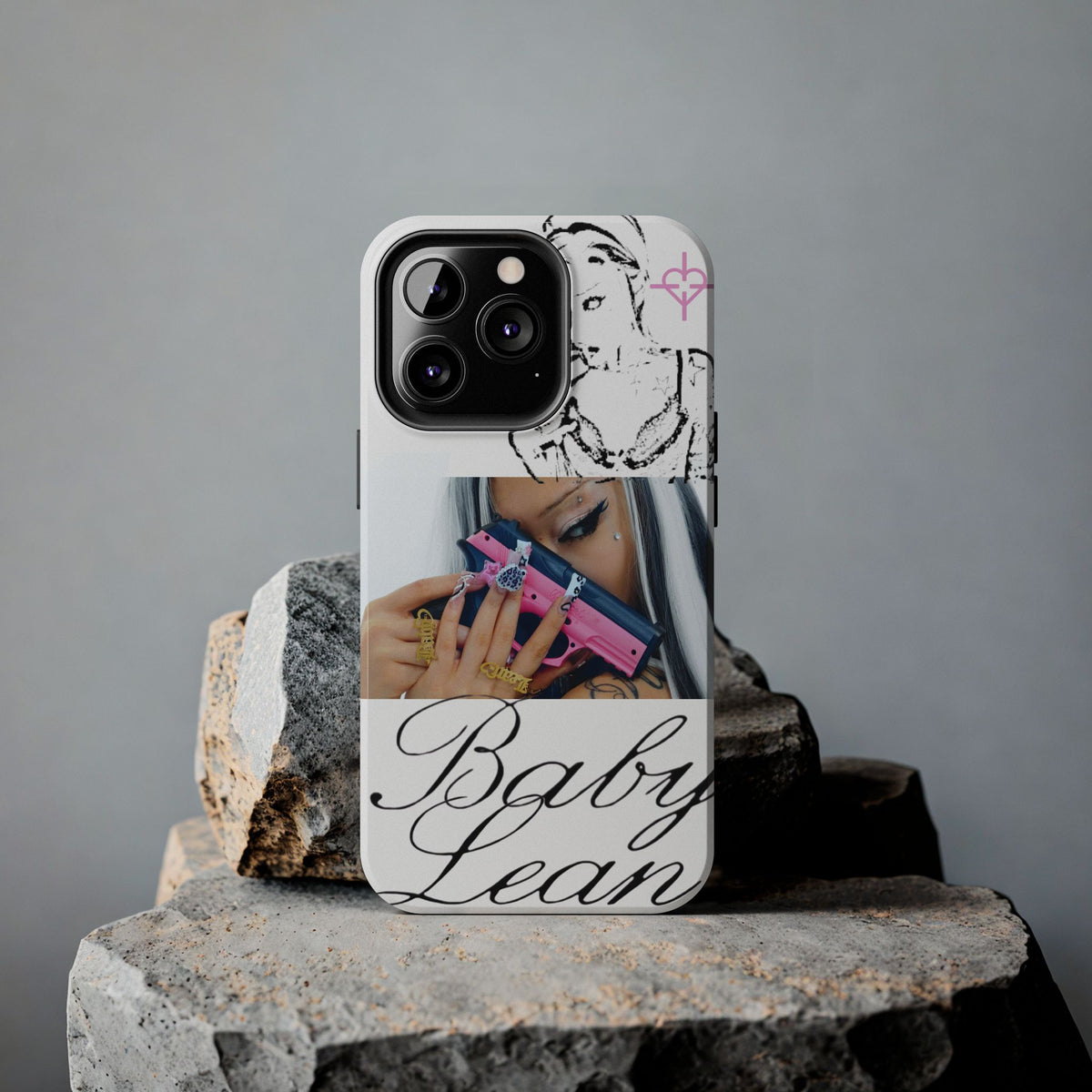 BABY LEAN PRETTY IN PINK PHONE CASE