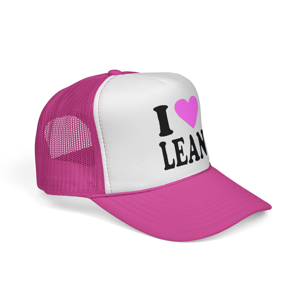 I ♡LEAN PINKHEART TRUCKER HAT