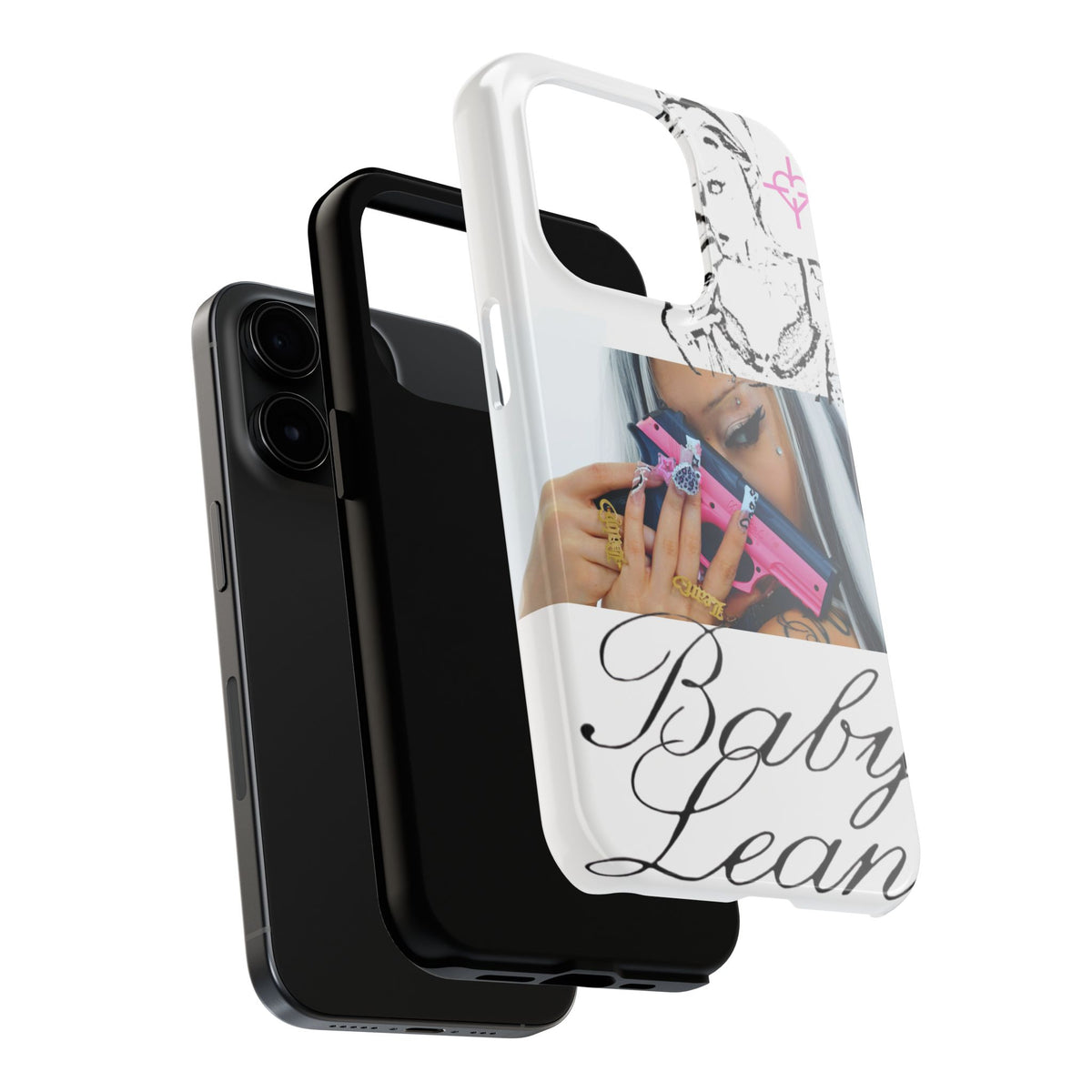 BABY LEAN PRETTY IN PINK PHONE CASE