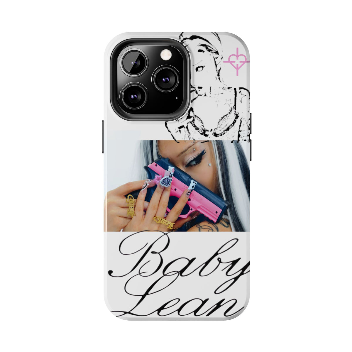 BABY LEAN PRETTY IN PINK PHONE CASE
