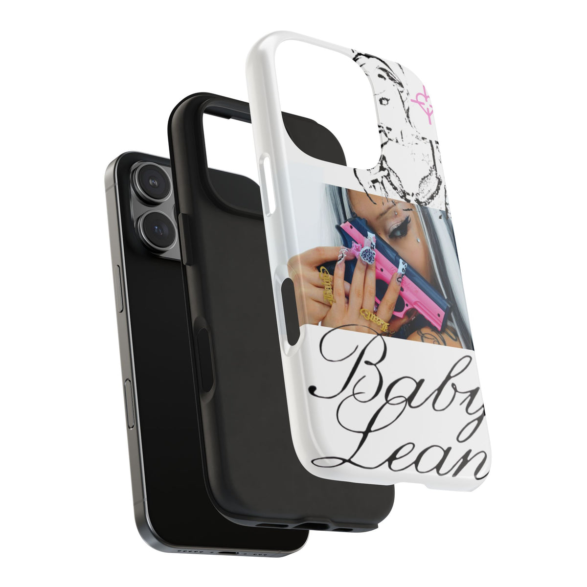 BABY LEAN PRETTY IN PINK PHONE CASE