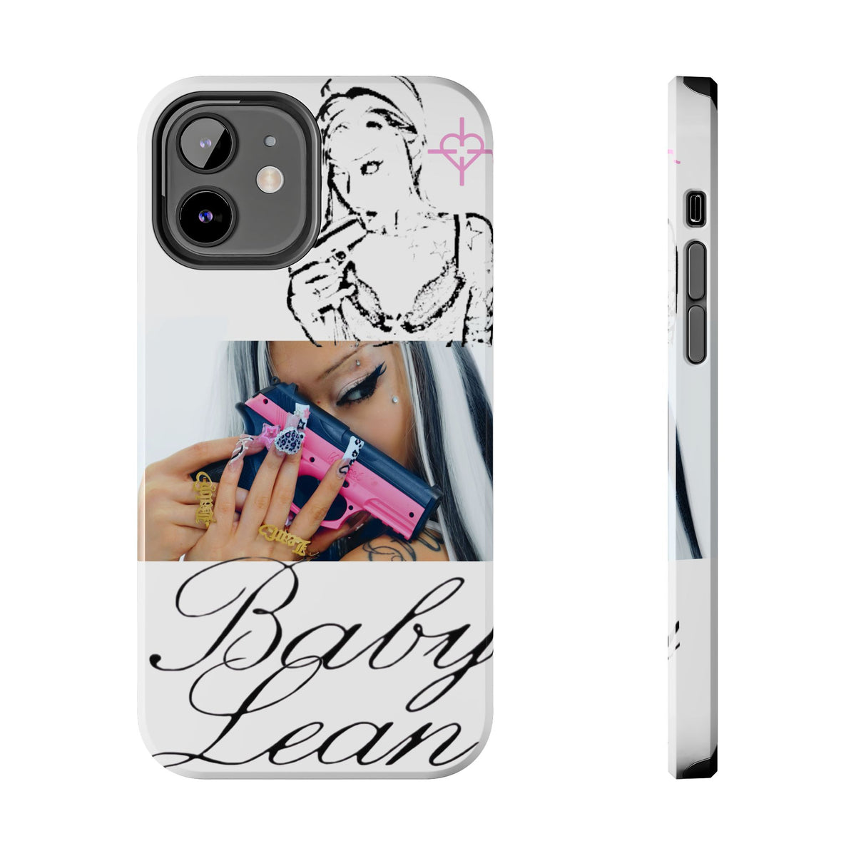 BABY LEAN PRETTY IN PINK PHONE CASE