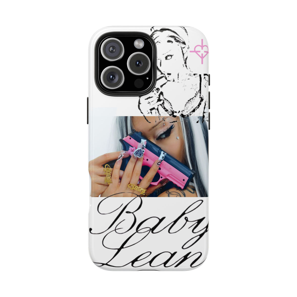 BABY LEAN PRETTY IN PINK PHONE CASE