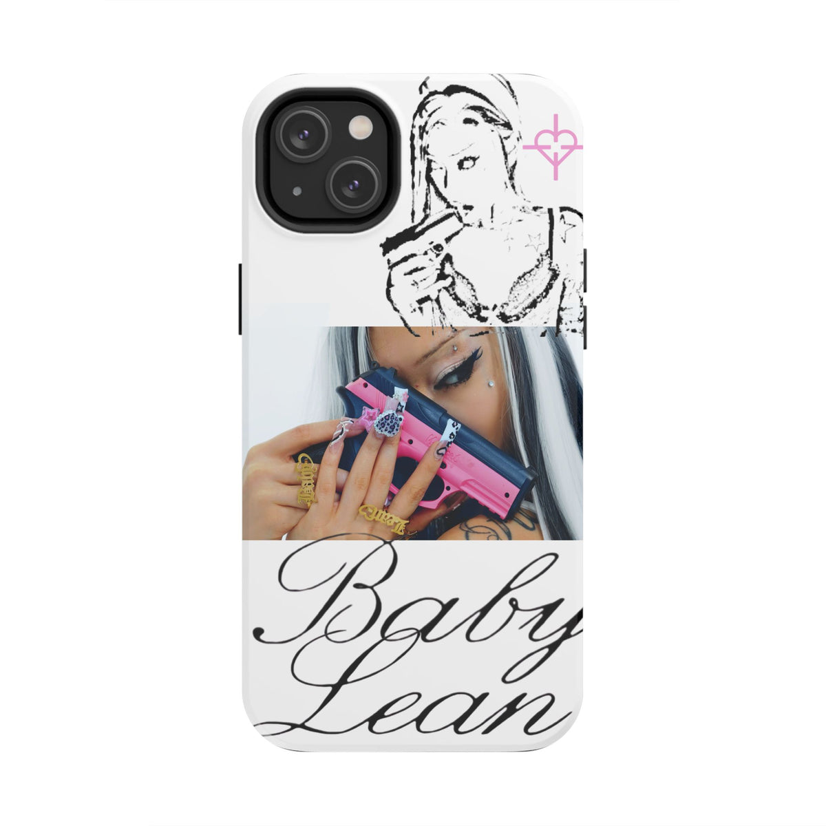 BABY LEAN PRETTY IN PINK PHONE CASE