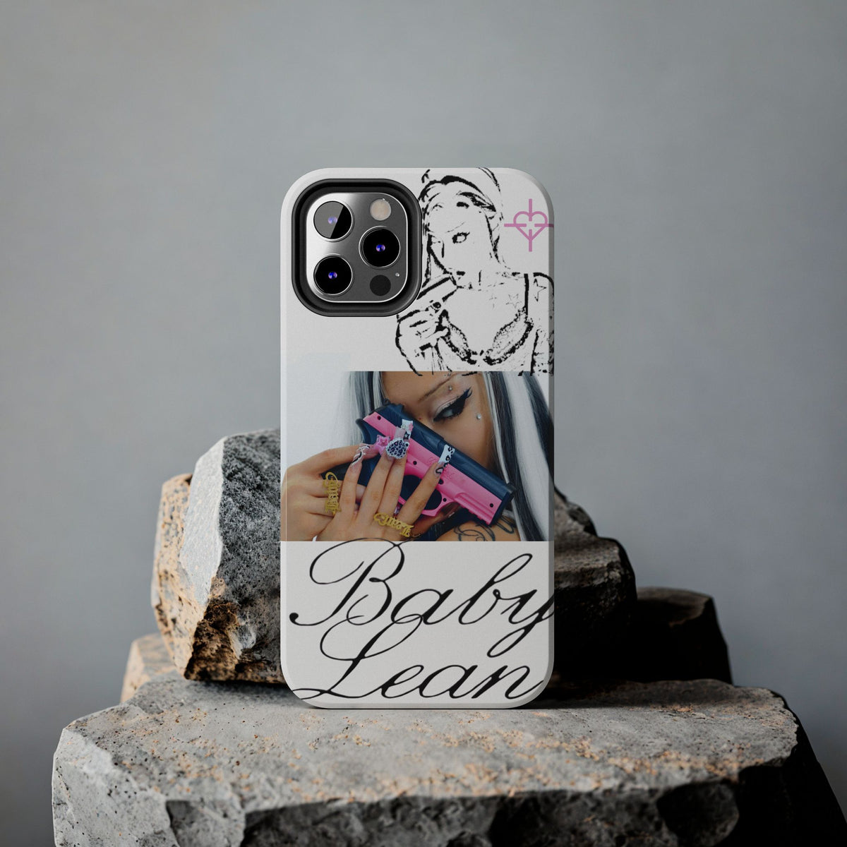 BABY LEAN PRETTY IN PINK PHONE CASE
