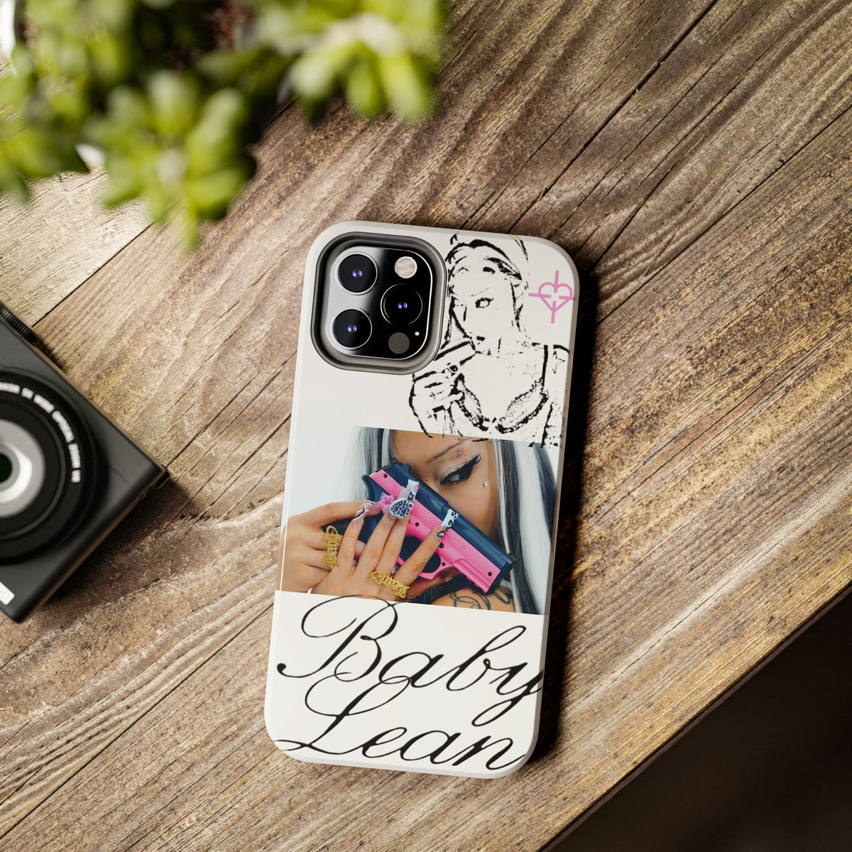 BABY LEAN PRETTY IN PINK PHONE CASE