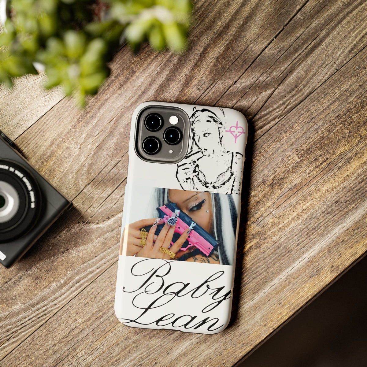 BABY LEAN PRETTY IN PINK PHONE CASE