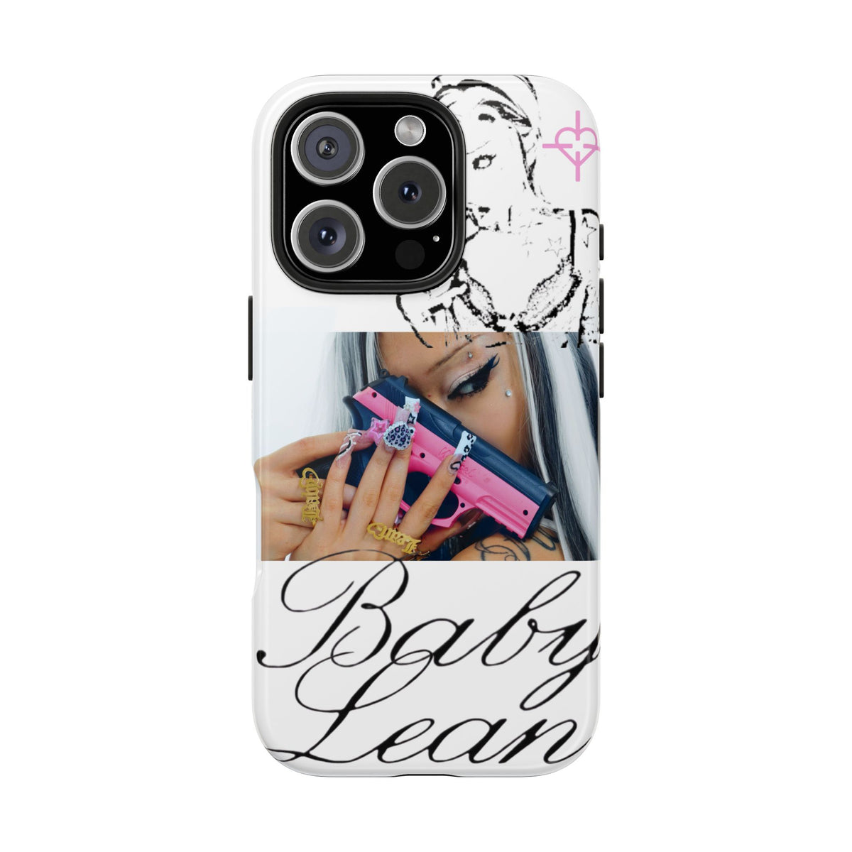 BABY LEAN PRETTY IN PINK PHONE CASE