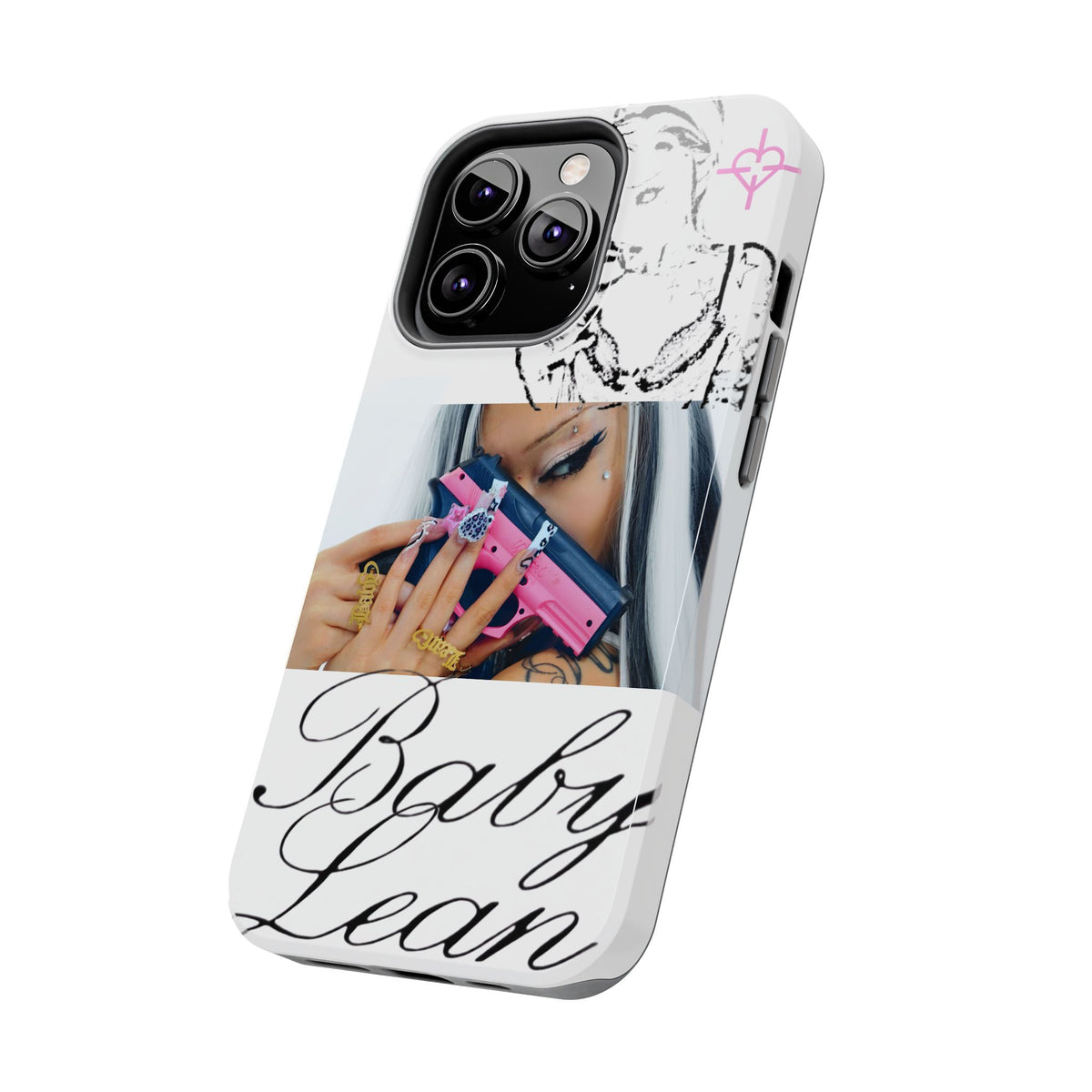 BABY LEAN PRETTY IN PINK PHONE CASE