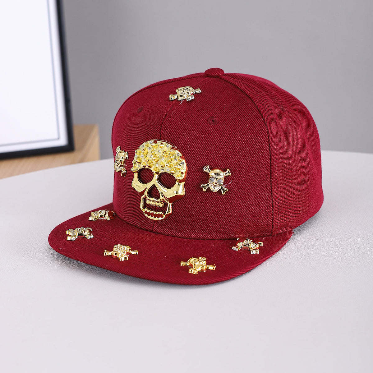 GOLD SKULL FITTED