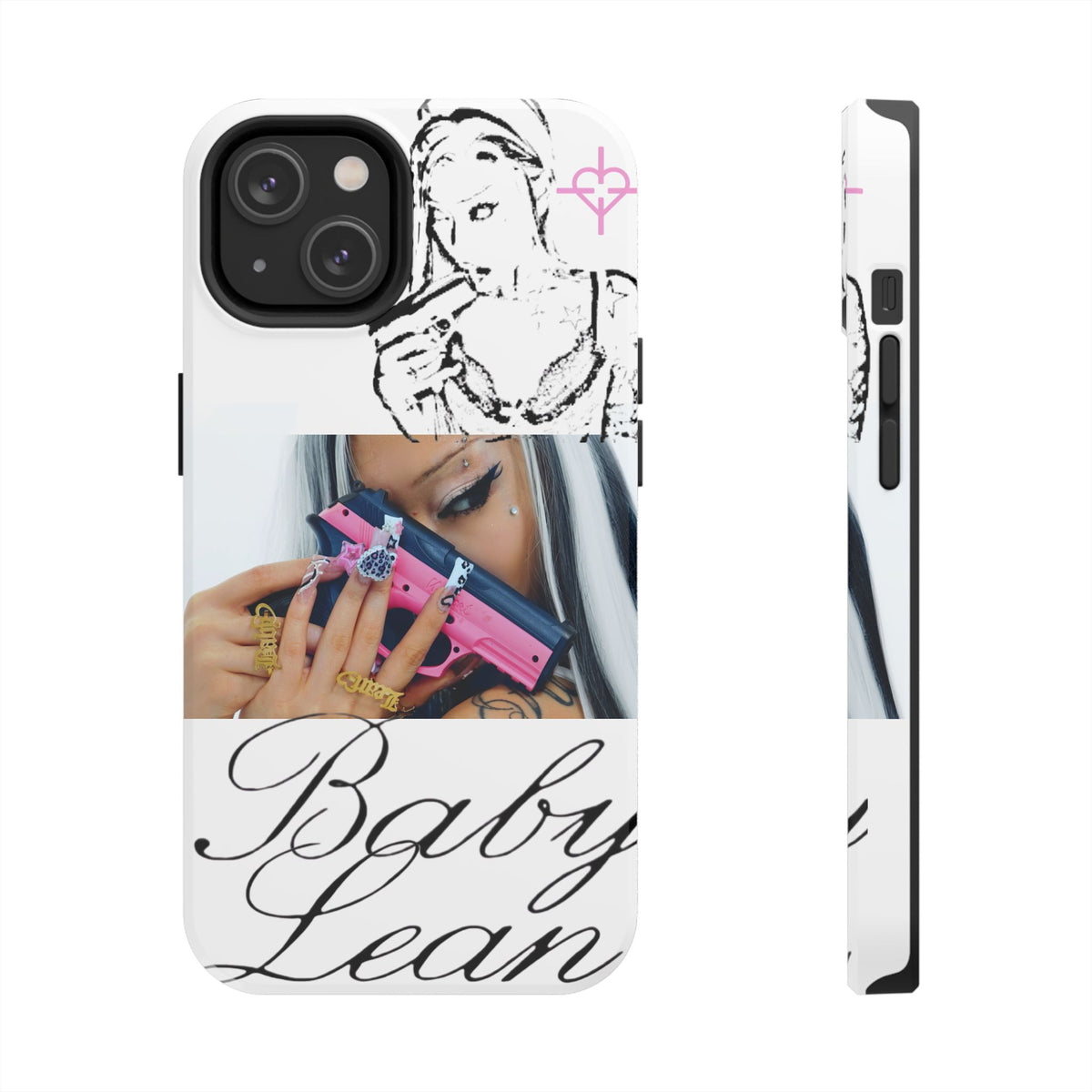 BABY LEAN PRETTY IN PINK PHONE CASE