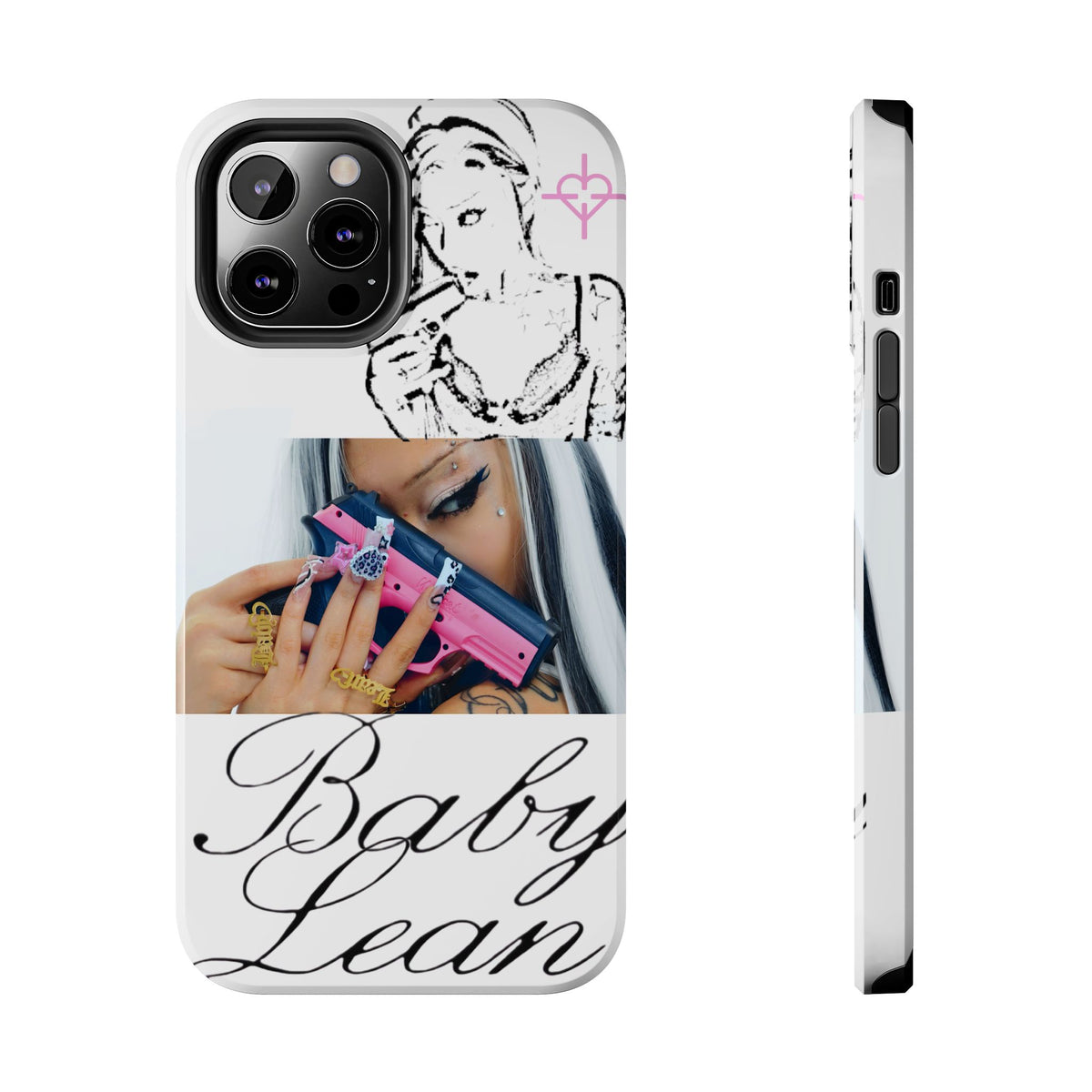BABY LEAN PRETTY IN PINK PHONE CASE