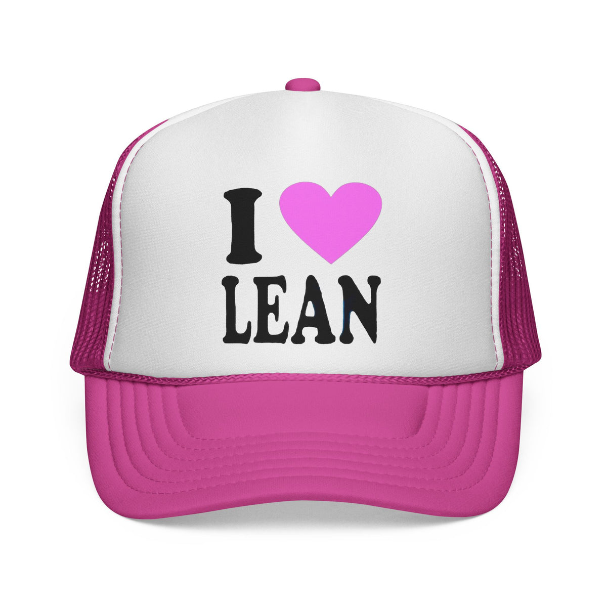 I ♡LEAN PINKHEART TRUCKER HAT
