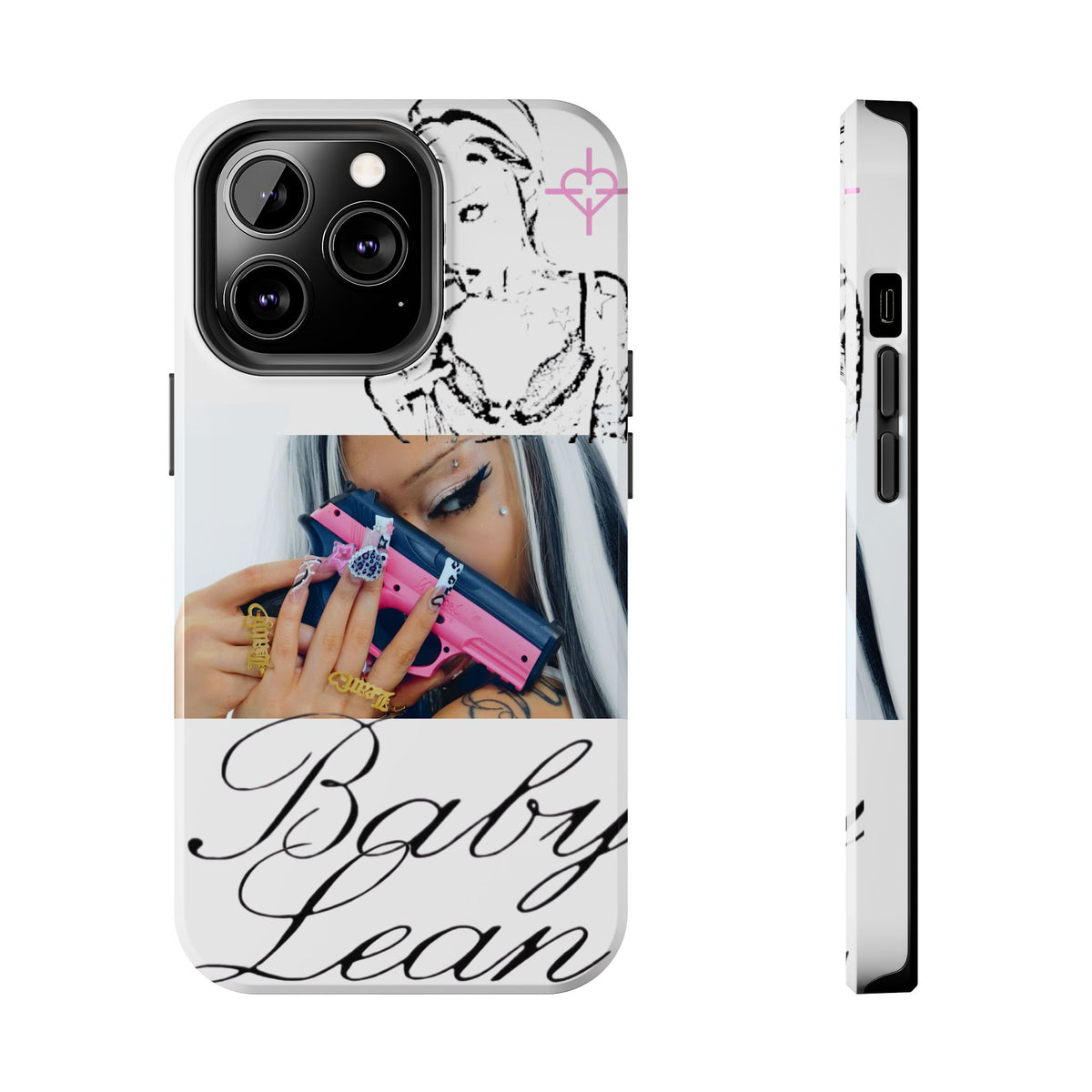 BABY LEAN PRETTY IN PINK PHONE CASE