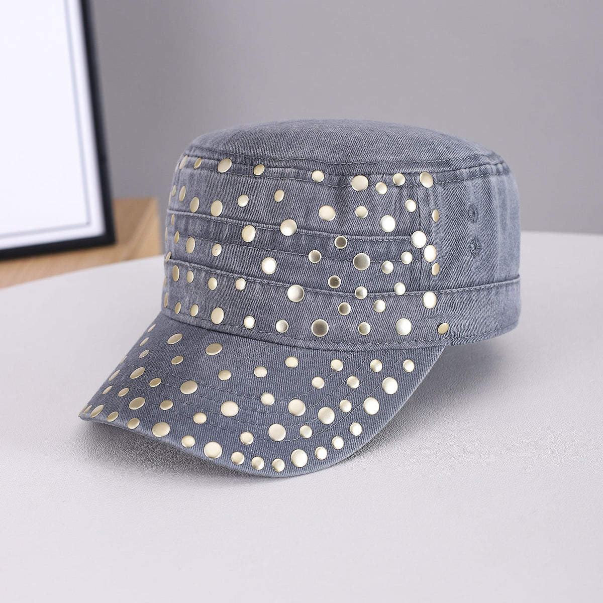 ROCK ANGEL STUDDED CAP