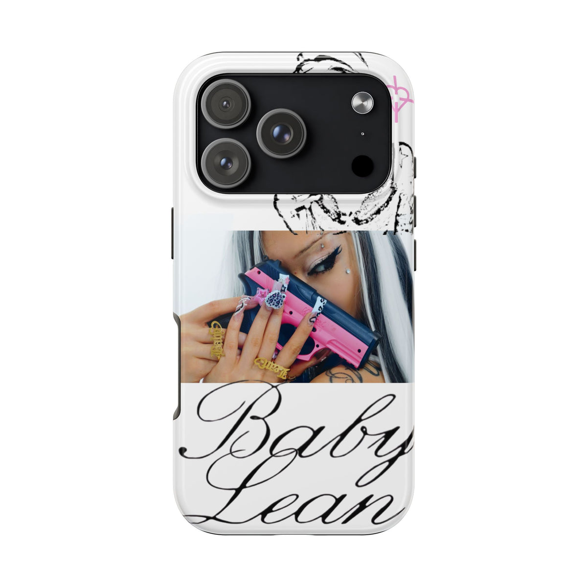 BABY LEAN PRETTY IN PINK PHONE CASE