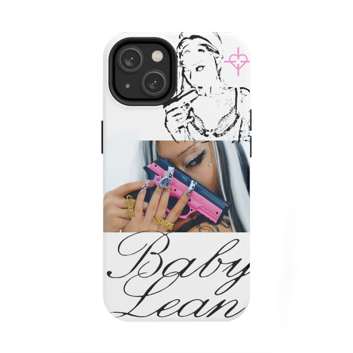 BABY LEAN PRETTY IN PINK PHONE CASE