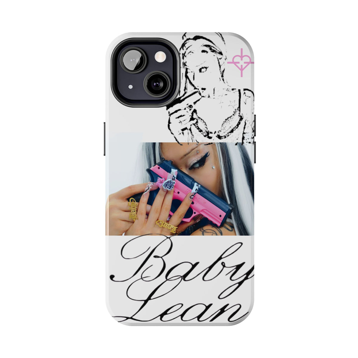 BABY LEAN PRETTY IN PINK PHONE CASE