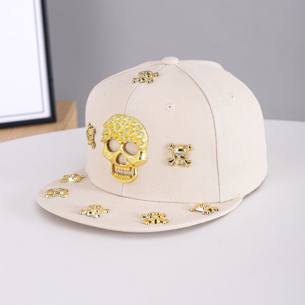 GOLD SKULL FITTED