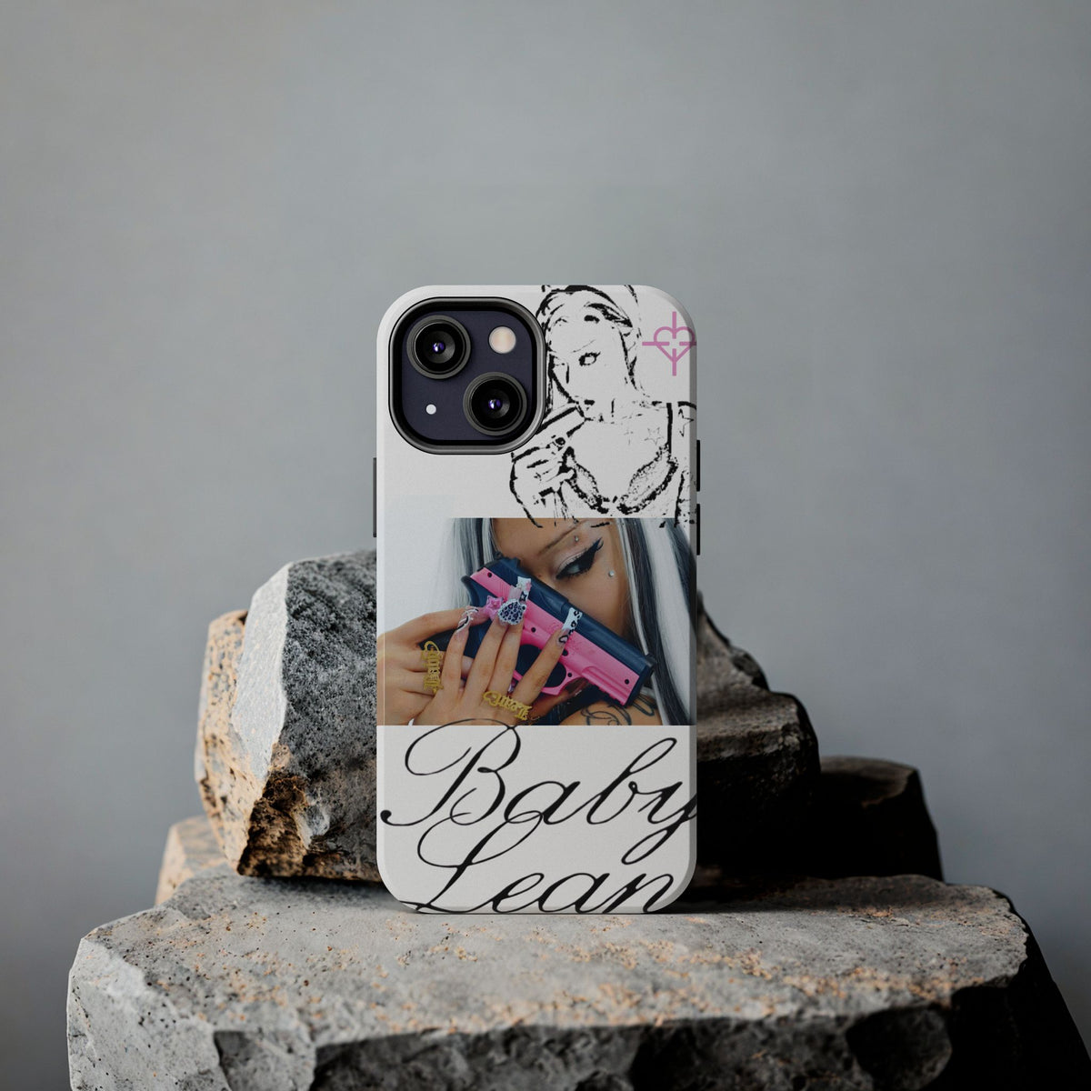 BABY LEAN PRETTY IN PINK PHONE CASE