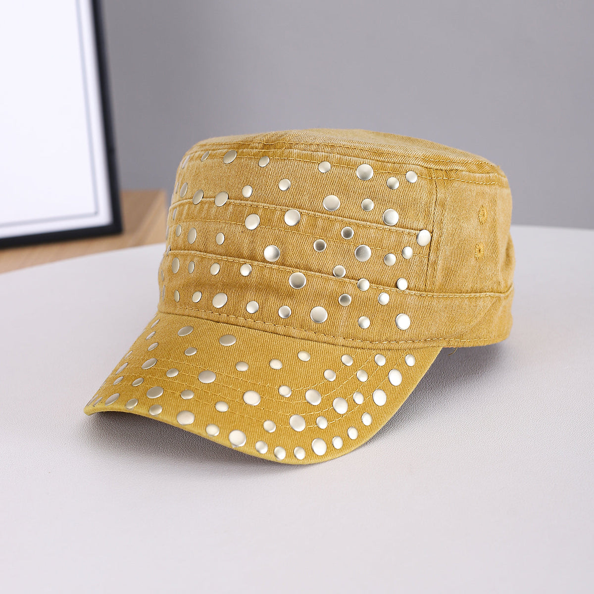ROCK ANGEL STUDDED CAP
