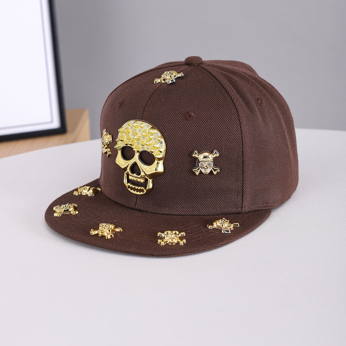GOLD SKULL FITTED