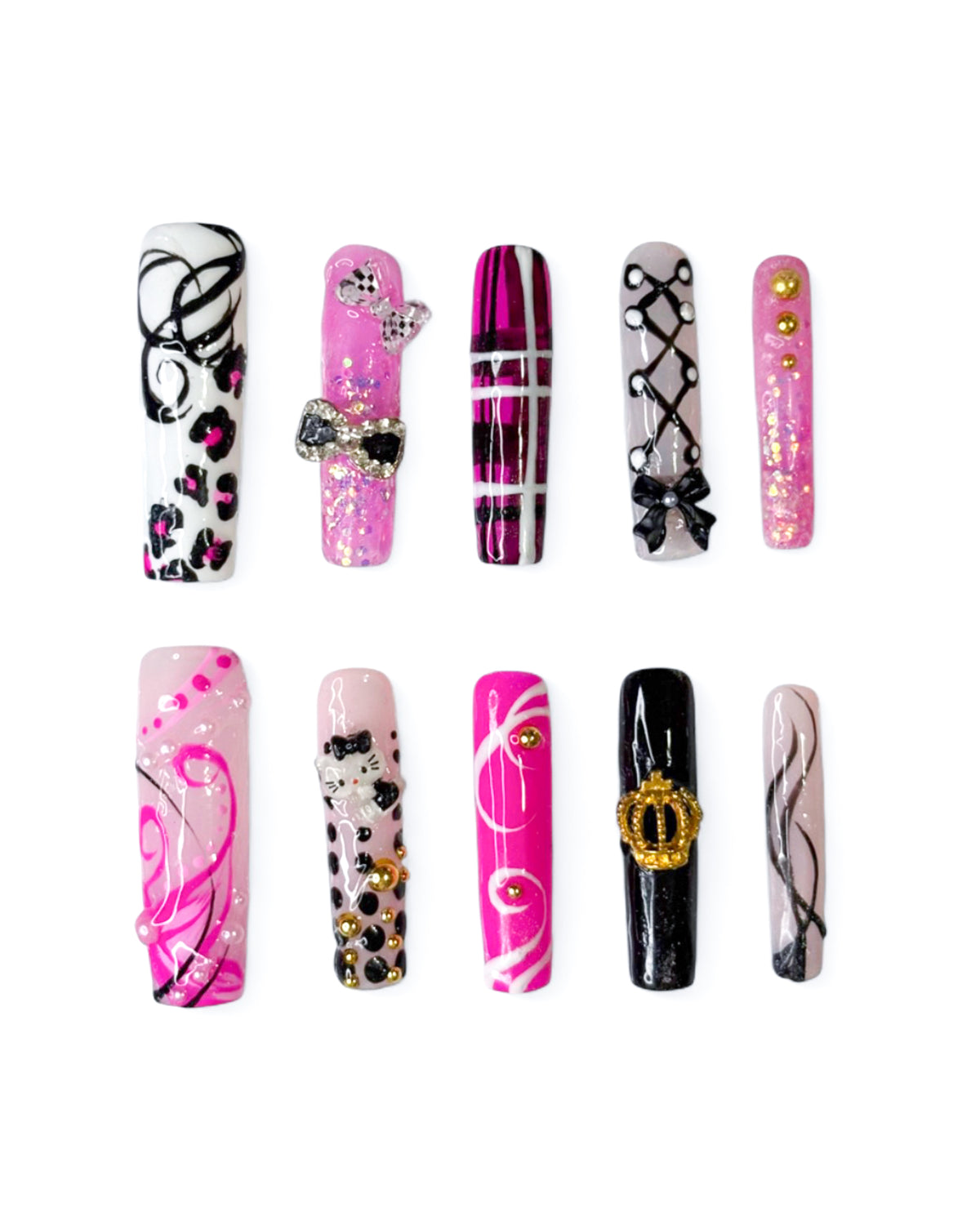 PUNK PRINCESS NAIL SET