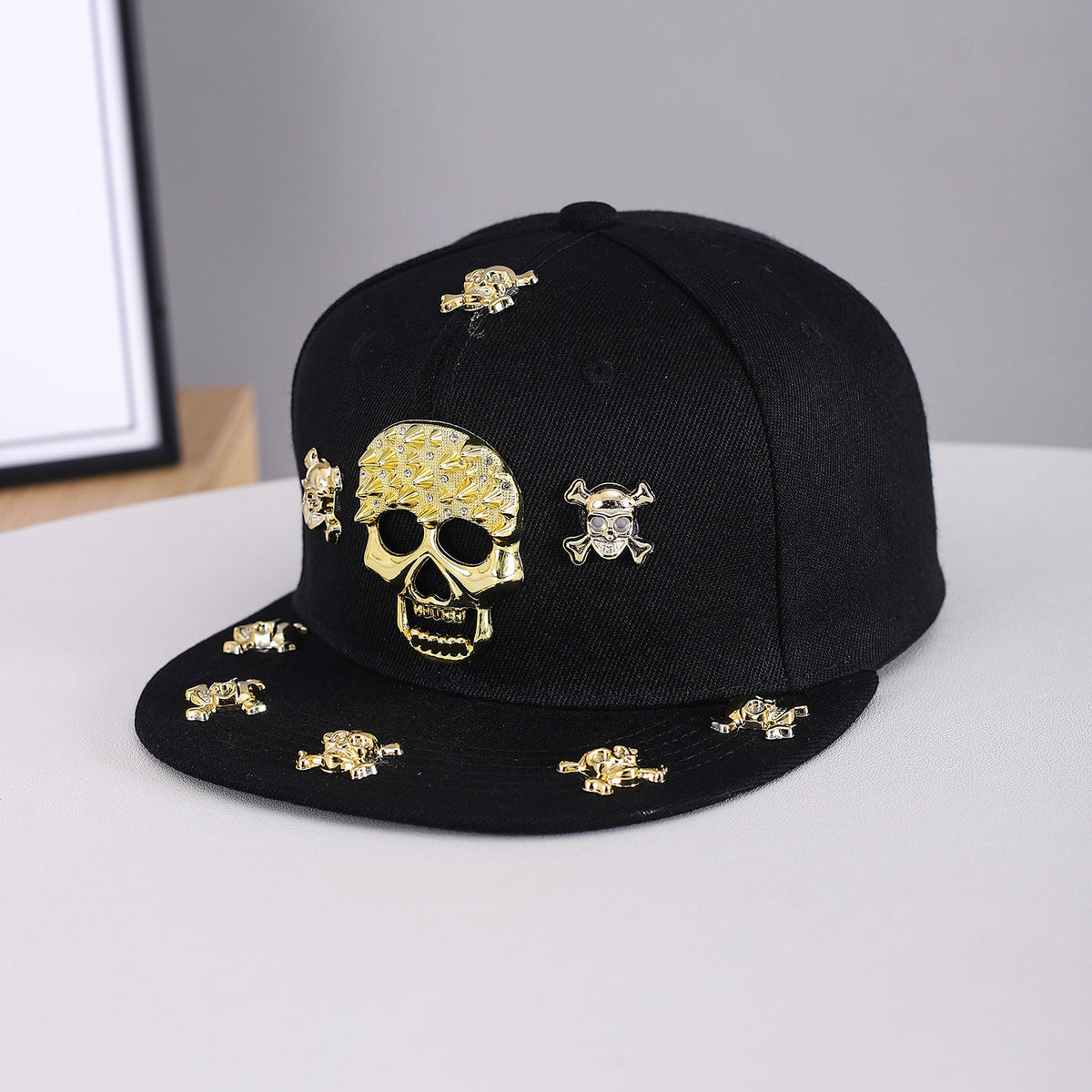 GOLD SKULL FITTED