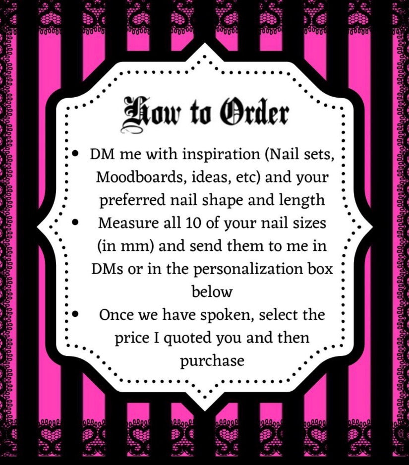 CUSTOM NAIL SET TIER 1