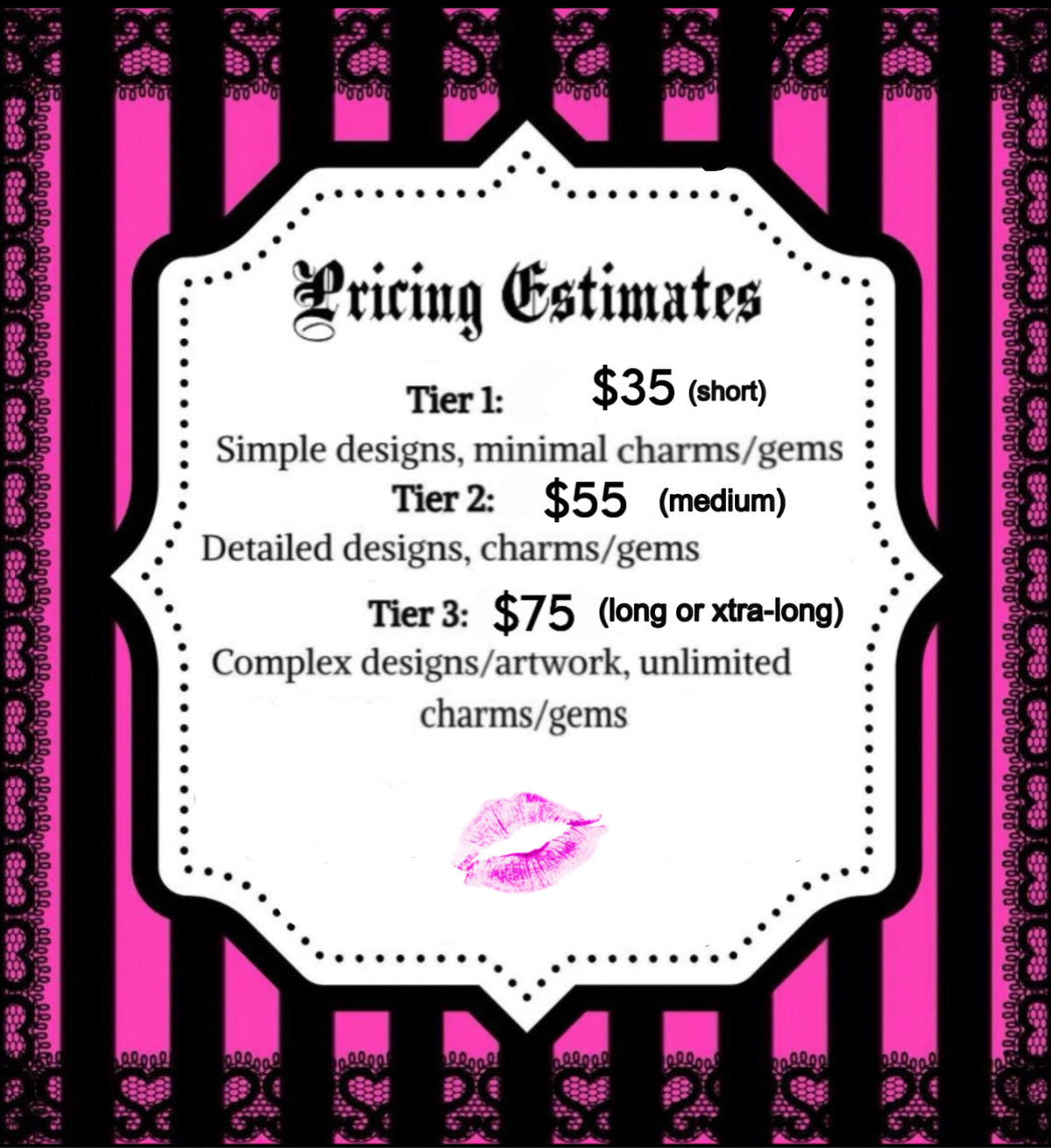 CUSTOM NAIL SET TIER 1
