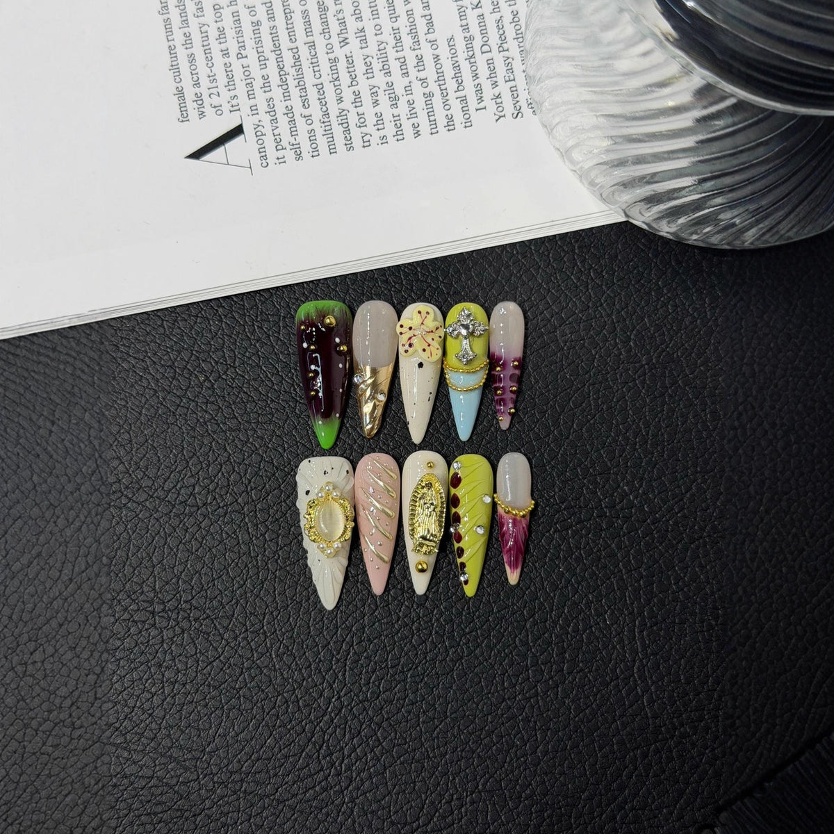 DOWN 2 EARTH NAIL SET