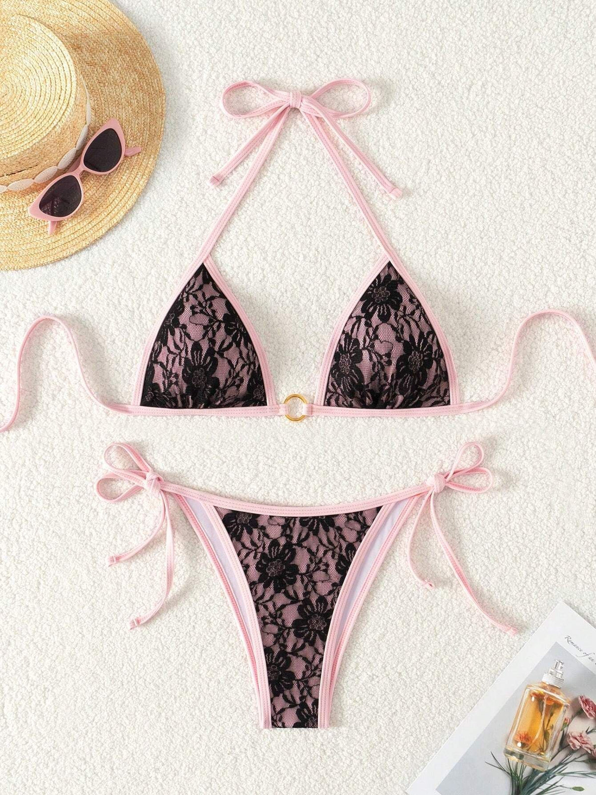 DOLL LACE BIKINI SET