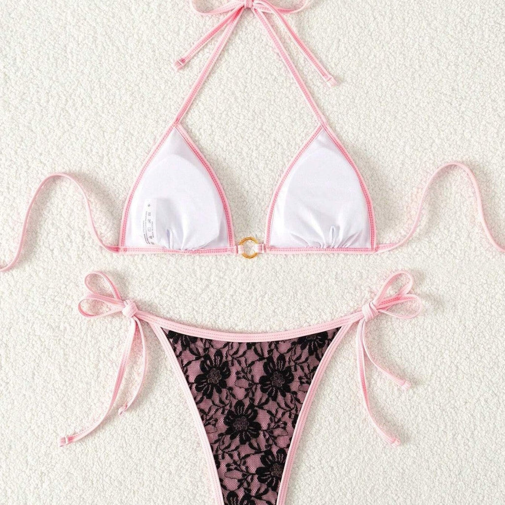 DOLL LACE BIKINI SET