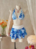 GYARU BIKINI SKIRT SET