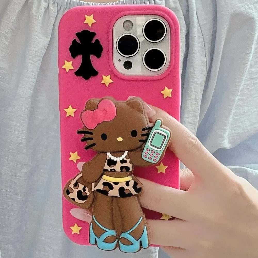 HELLO KITTY STAND PHONE CASE