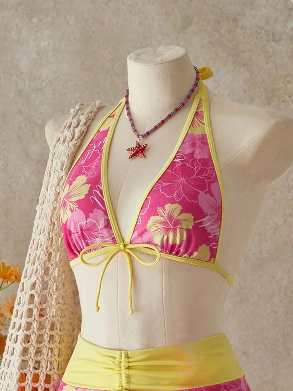 GYARU BIKINI SKIRT SET