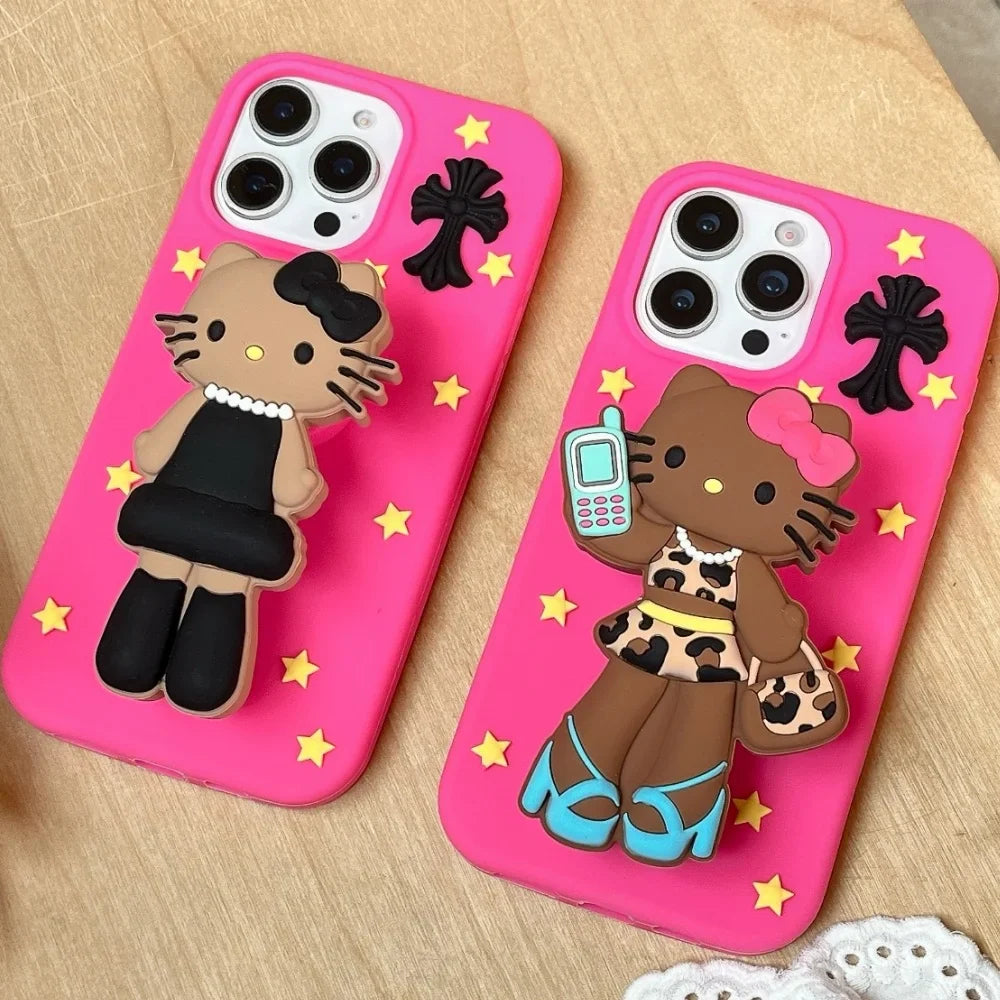 HELLO KITTY STAND PHONE CASE