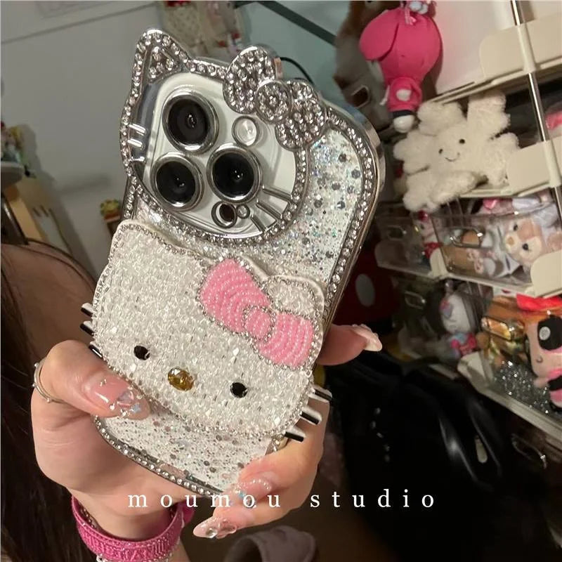 HELLO KITTY BLING PHONE CASE