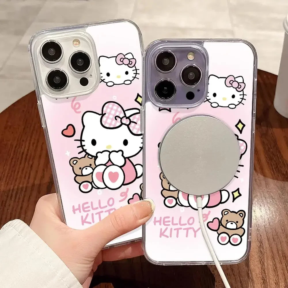 HELLO KITTY TEDDY BEAR PHONE CASE