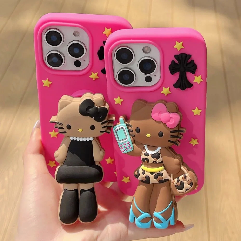 HELLO KITTY STAND PHONE CASE