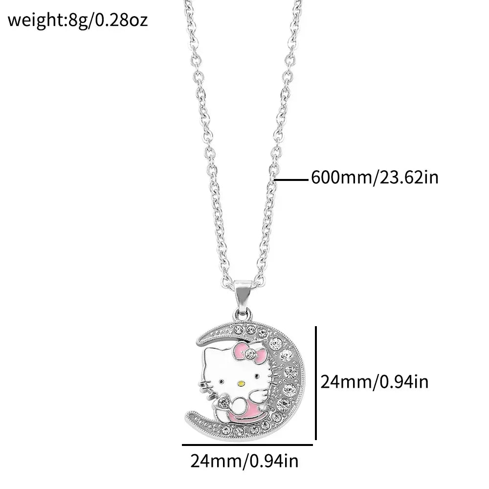 HELLO KITTY CELESTIAL NECKLACE + BRACELET SET