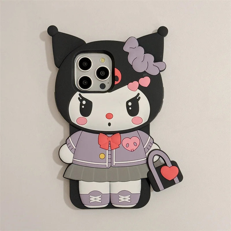 MY MELODY KUROMI HELLO KITTY CASE