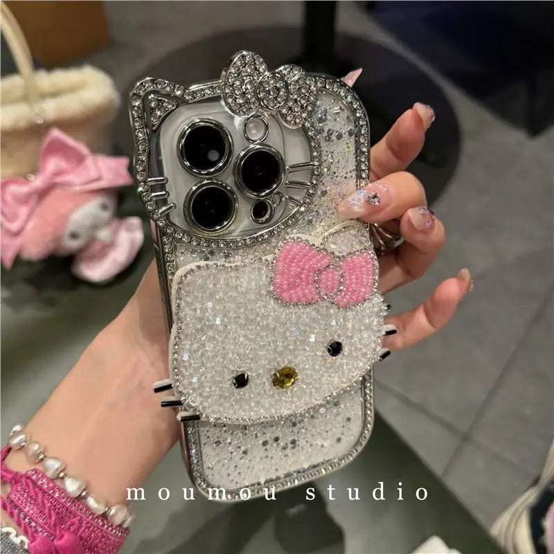 HELLO KITTY BLING PHONE CASE