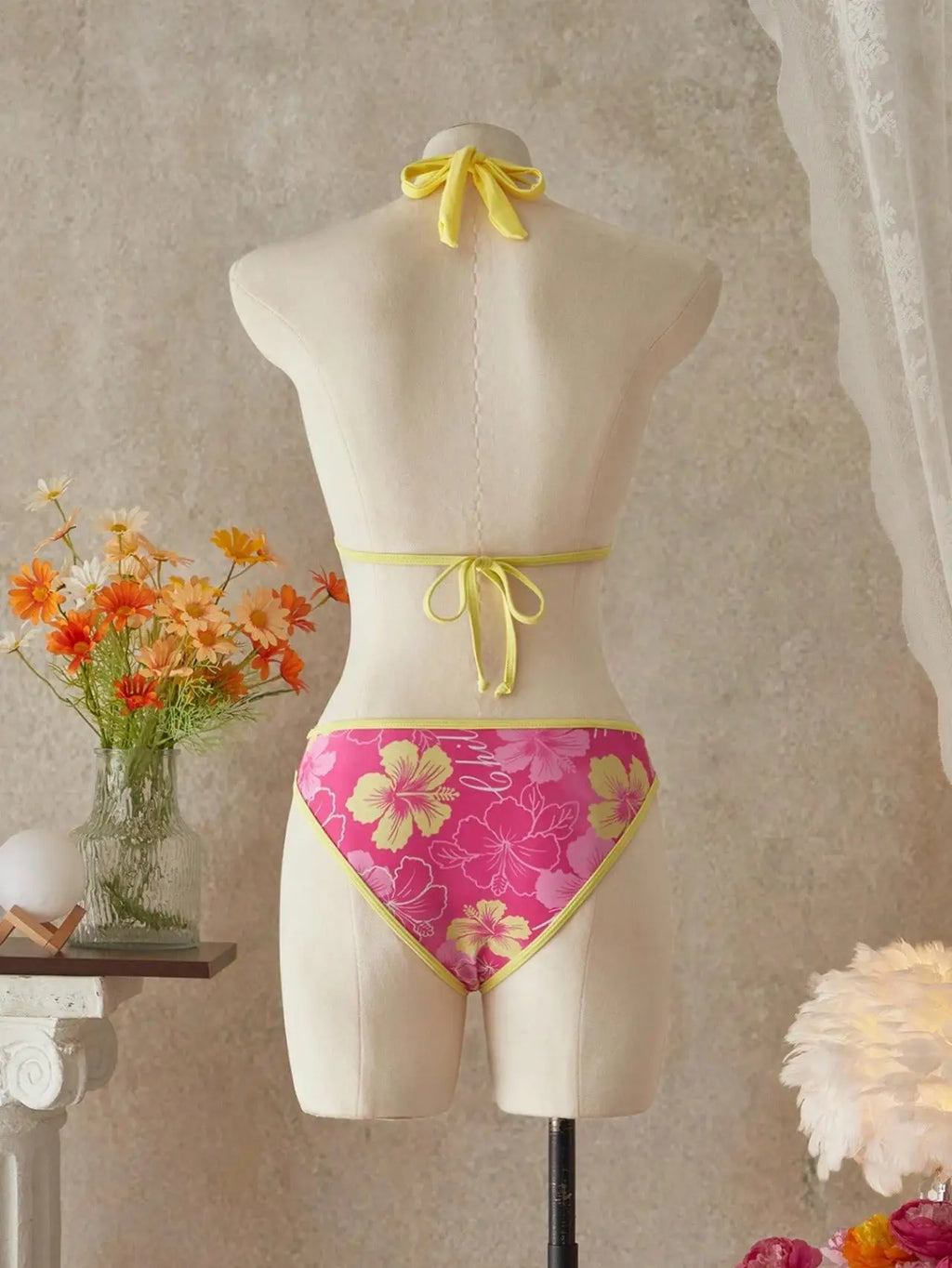 GYARU BIKINI SKIRT SET
