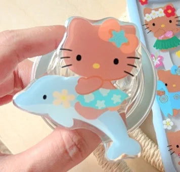 HELLO KITTY TROPICAL PHONE CASE