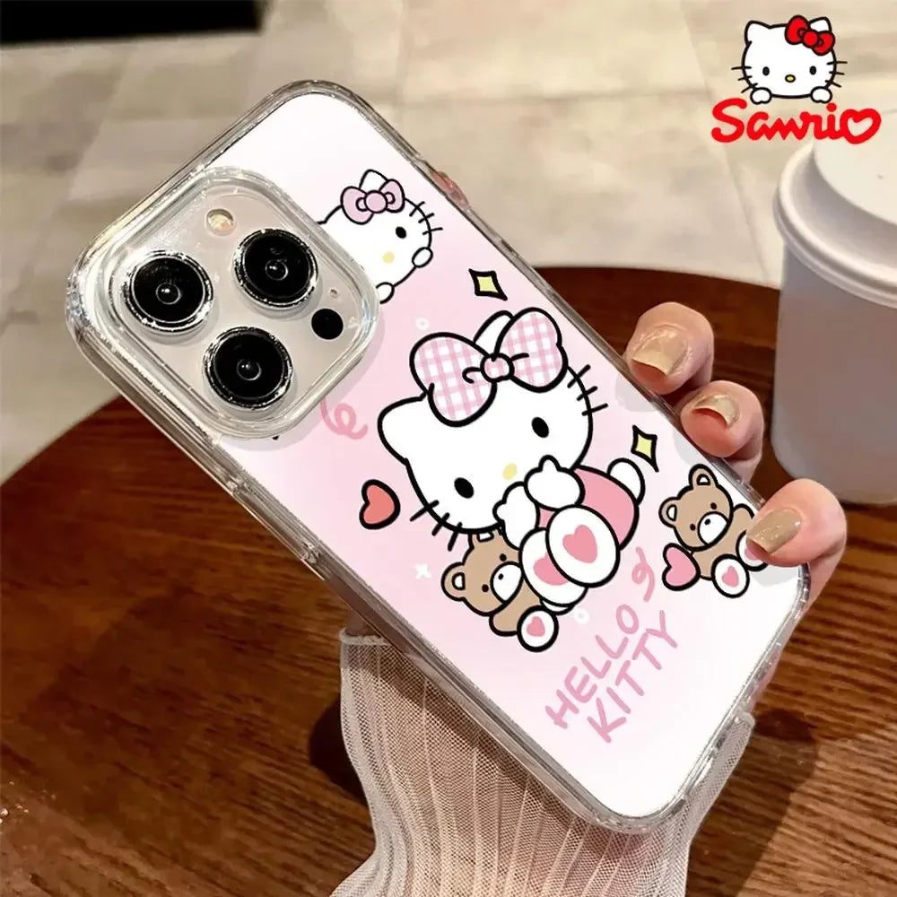 HELLO KITTY TEDDY BEAR PHONE CASE