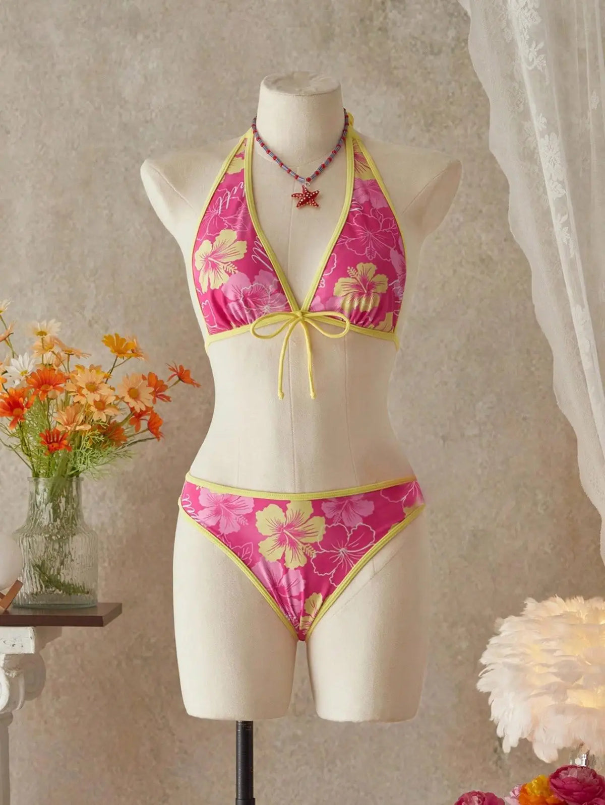 GYARU BIKINI SKIRT SET